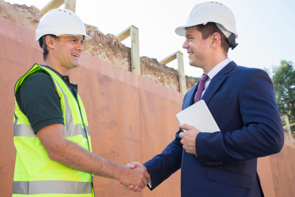 An accountant explains the importance of working with a CPA in construction accounting audits to a contractor